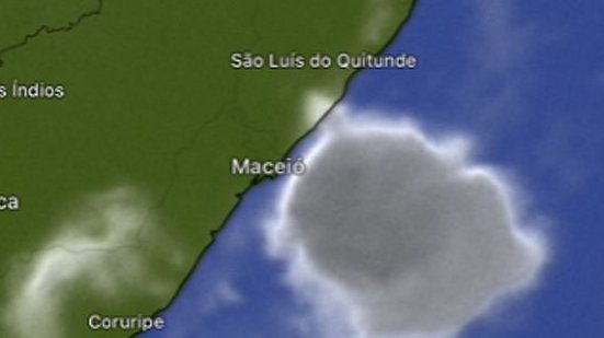 Imagem Meteorologista explica tempestade que atingiu Maceió na última noite