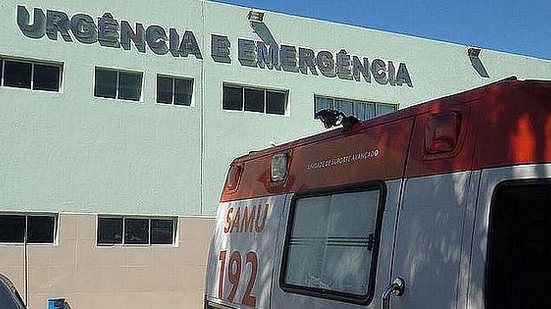 Vítima foi levada ao HGE pelo Samu | Foto: Arquivo