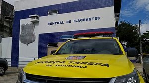 O material recolhido foi encaminhado para a Central de Flagrantes, no Farol | Arquivo TNH1