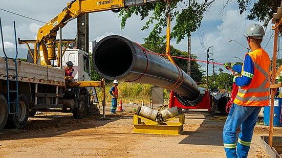 Imagem Novo sistema de drenagem reforça ações de estabilização da Encosta do Mutange