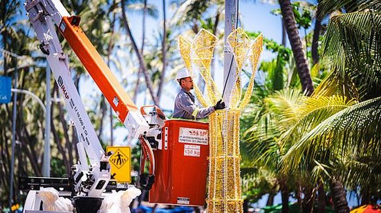 Decoração natalina vai ornamentar 15 localidades de Maceió | Jonathan Lins / Secom Maceió