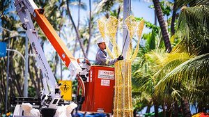 Decoração natalina vai ornamentar 15 localidades de Maceió | Jonathan Lins / Secom Maceió