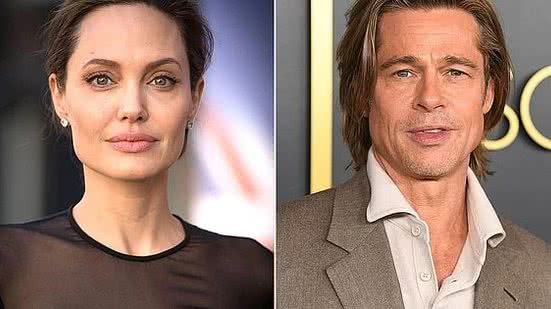 Imagem Brad Pitt jogou cerveja em Angelina Jolie durante briga em avião, diz site