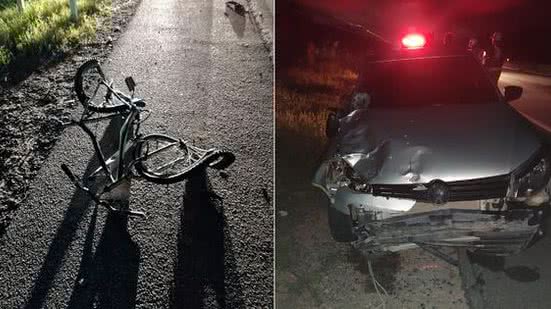 Imagem Ciclista morre após ser atropelado por carro na AL-101 Sul