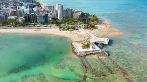 Marco dos Corais, na Praia de Ponta Verde, em Maceió | Foto: Ascom Setur