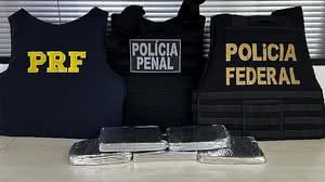 Imagem Polícia Federal apreende cinco quilos de cocaína em hotel de Arapiraca