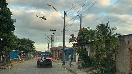 Operação teve apoio do Grupamento Aéreo da SSP | Ascom PC-AL