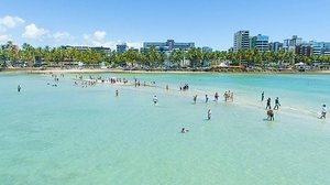 Faixa do litoral Maceió na praia de Ponta Verde | Émile Valões / Ascom Semtel