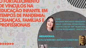 Imagem Live aborda Educação Infantil em tempos de pandemia