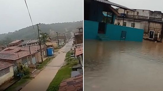 Imagem Vídeos mostram mais um dia de transtornos causados pela chuva em Alagoas; assista