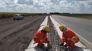 Trecho da obra conta com 32 quilômetros de duplicação entre os municípios de Campo Alegre e Arapiraca | Agência Alagoas