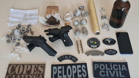 Imagem Polícia Militar de Alagoas apreende 146 armas e 74,7 kg de drogas no mês de novembro