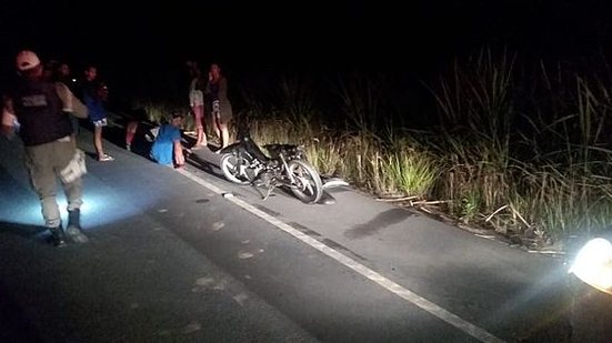 Motoqueiro morreu atropelado na AL-420 | Foto: Cortesia / BPRv