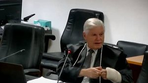 Desembargador Mário Helton Jorge durante sessão da 2ª Câmara Criminal do TJ-PR | Reprodução/Youtube/@tjprsessoes