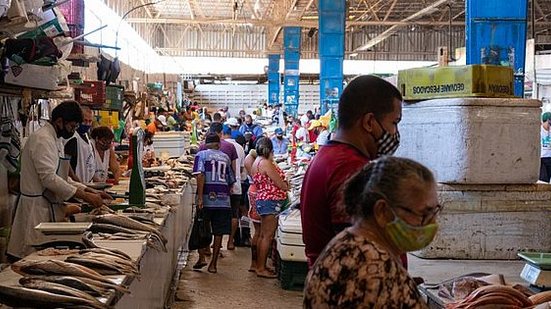 Mercado da Produção: um dos pontos mais procurados para compras da Semana Santa | Foto: Victor Vercant / Secom Maceió