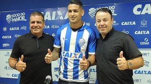 Raimundo Tavares (esquerda), Matheus Lopes e Fabiano Melo | Eduardo Vieira / RCortez / Ascom CSA