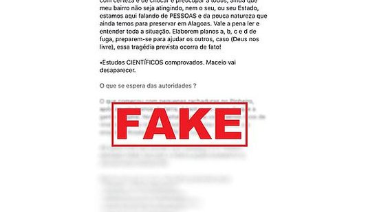 Imagem Polícia Civil já tem dois suspeitos de divulgar fake news sobre o Pinheiro