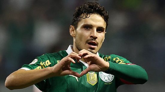 Raphael Veiga foi autor de um dos gols do Verdão | Crédito: Cesar Greco / Palmeiras