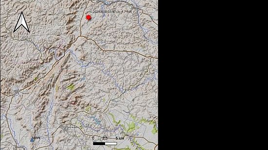 Tremores foram registrados em Pão de Açúcar e Cajueiro no interior do estadoe | Foto: Reprodução/ Labsis UFRN
