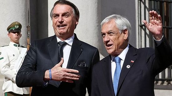 Jair Bolsonaro e Sebastián Piñera | Agência Brasil / Arquivo