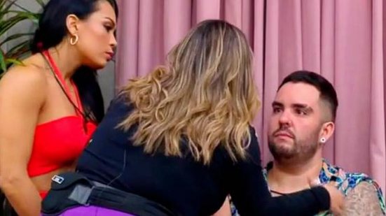 Momento da briga em 'Power Couple' | Foto: Reprodução