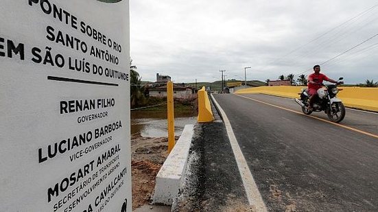 Imagem Ponte do Quitunde beneficia mais de quatro mil moradores