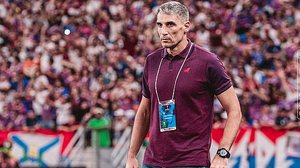 O técnico argentino Juan Pablo Vojvoda | Mateus Lotif / Fortaleza EC