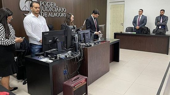 Júri Popular foi conduzido pela juíza Bruna Mendes, no Fórum Municipal | Foto: Ascom TJ