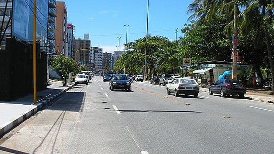 O acidente aconteceu na Avenida Doutor Antônio Gouveia | Reprodução/Mapio