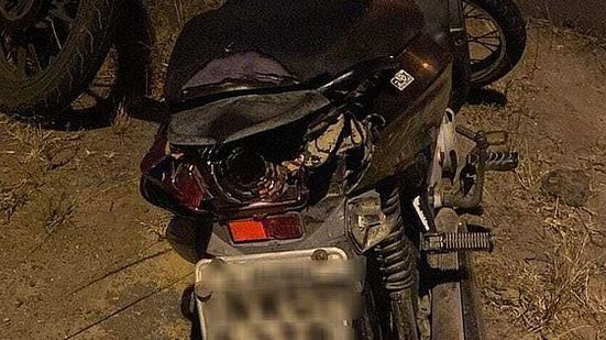 O condutor da moto foi identificado como Antônio Queiroz de Oliveira | Divulgação/BPRv