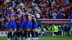 91.648 pessoas acompanharam goleada pela Liga dos Campeões | Foto: Reprodução/FC-Barcelona