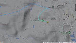 Foto: Reprodução/Flightradar