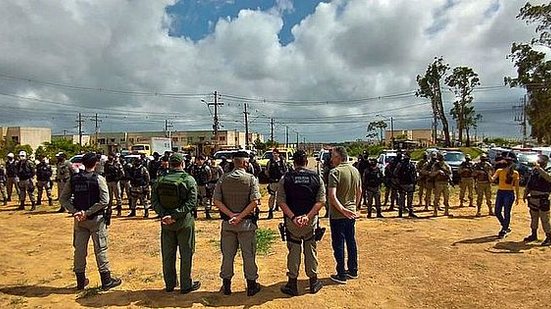 Imagem da Operação Fecha Quartel realizada em setembro deste ano | Divulgação / SSP-AL