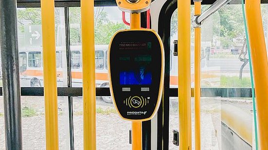 A biometria facial é uma tecnologia de reconhecimento que foi implantada em 2018 nos ônibus da capital | Foto: Ascom SMTT