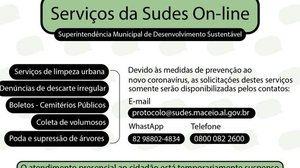 Imagem Prefeitura recebe solicitações de limpeza por telefone e internet