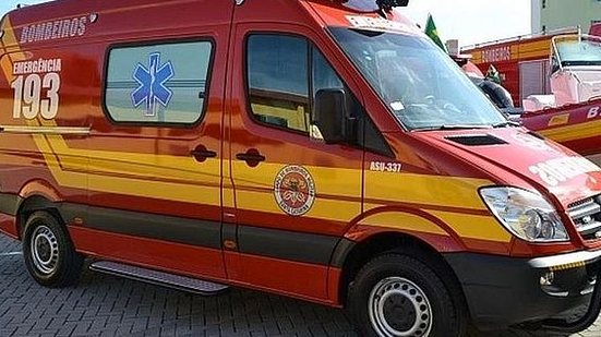 Imagem meramente ilustrativa de uma ambulância do Corpo de Bombeiros, que fez o socorro na ocorrência | Agência Alagoas