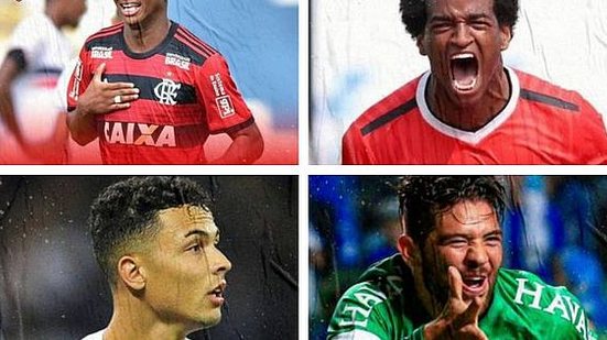 Bill, Magno Cruz, Thiaguinho e Diego Torres | Montagem / Divulgação CRB