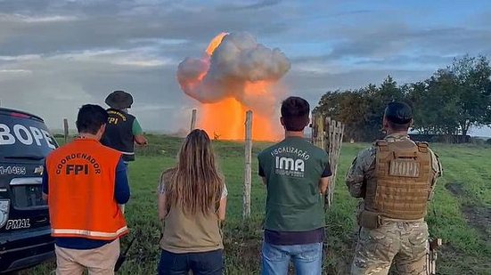 FPI do Rio São Francisco e Grupo de Explosivistas do Bope