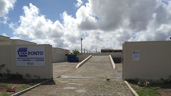 Novo Ecoponto situado no Conjunto Santa Maria. | Ascom Sudes