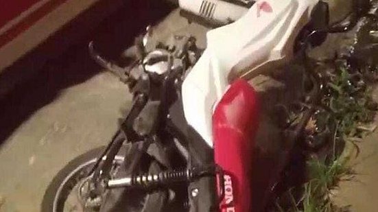 A motocicleta tinha queixa de roubo e foi devolvida para o dono | Cortesia