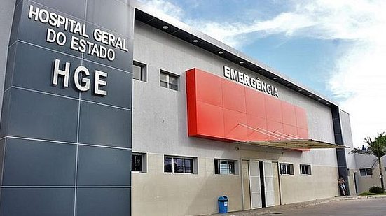 Vítima foi socorrida e encaminhada para o Hospital Geral do Estado | Carla Cleto / Ascom Sesau