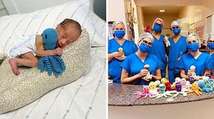 Imagem Mulheres criam ‘polvinhos de crochê’ e doam a bebês prematuros internados em hospital de AL