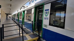 Imagem CBTU suspende embarques e desembarques na Estação Mutange