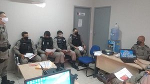 Imagem 1º BPM e integrantes da Chefia de Prevenção da SSP discutem estratégias para reduzir perturbações do sossego