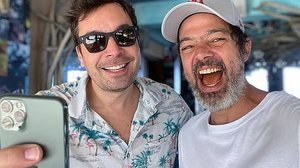 Bruno Mazzeo tieta Jimmy Fallon em viagem à Jamaica | Reprodução / Instagram