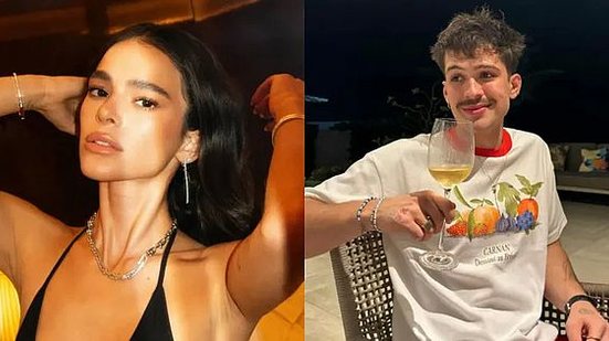 Imagem Bruna Marquezine e João Guilherme se beijam em público pela primeira vez