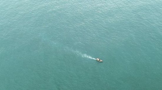 Buscas por pescadores em Jequiá da Praia | Foto: Cortesia