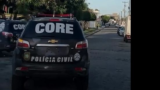 Ação policial aconteceu em condomínio da parte alta de Maceió | Reprodução