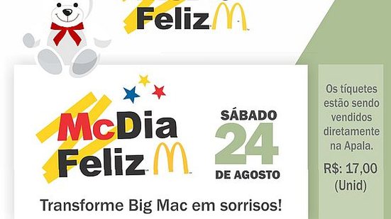 Imagem Apala participa do McDia Feliz 2019