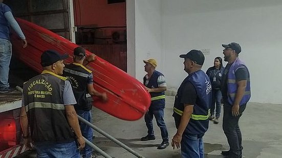 Ambulantes não devem deixar equipamentos no local, após finalização das atividades. | Foto: Ascom Semsc